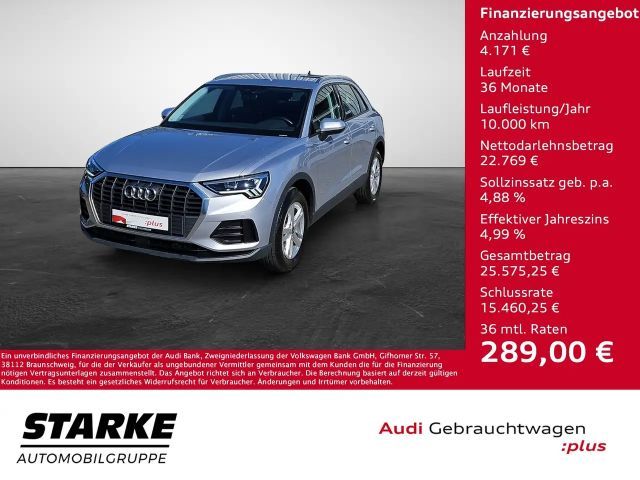 Audi Q3 35 TFSI LED APS-Plus Memory GRA 2022 Benzine