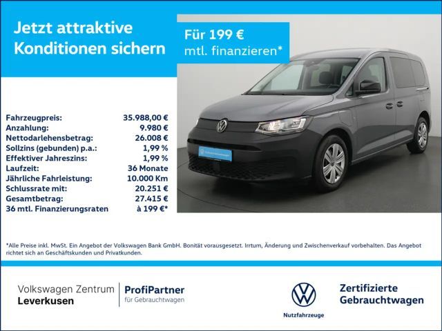 Volkswagen Caddy eHybrid DSG VIRT AHK ACC KAM CARPLAY SH 2025 Hybride / Benzine