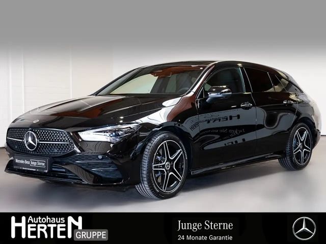 Mercedes-Benz CLA 250 e SB+AMG+NIGHT+360°+HUD+PANO+KEYLESS+SHZ 2025 Hybride / Benzine