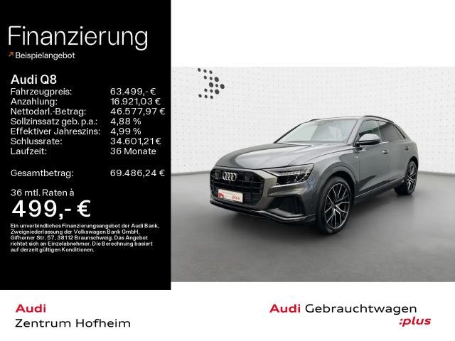 Audi Q8 50 TDI qu S line tip*Air*B&O*Pano*Standh*Matr 2022 Diesel