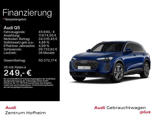Audi Q5 40 TFSI S tro*LED+*Virtual*Navi+*Sportsitze*K 2025 Benzine