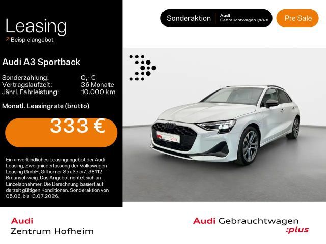 Audi A3 40 TFSIe Advanced S tro*Sonos*Matri 2025 Hybride / Benzine