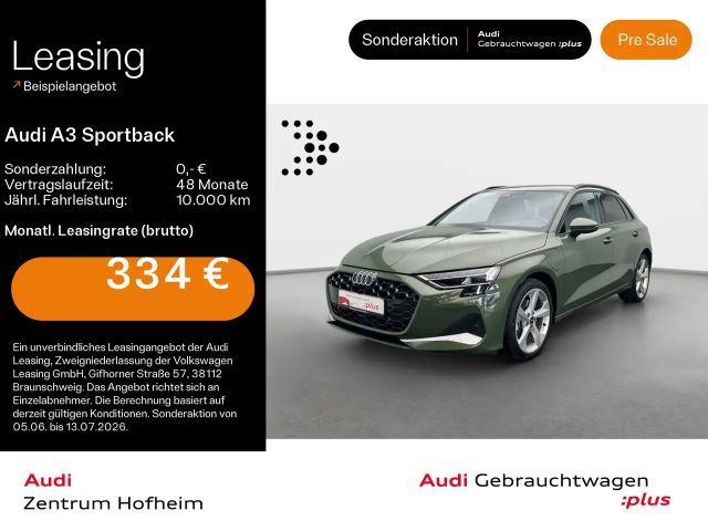 Audi A3 40 TFSIe Advanced S tro*Sonos*HUD*M 2025 Hybride / Benzine