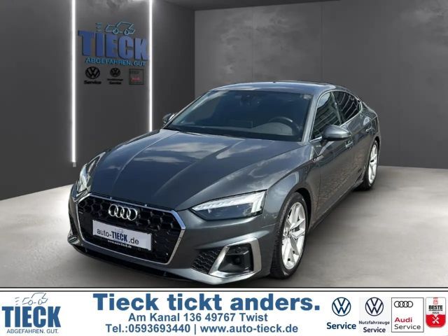 Audi A5 Sportback 40 TFSI S line Matrix AHK Navi ACC Kamer 2021 Benzine
