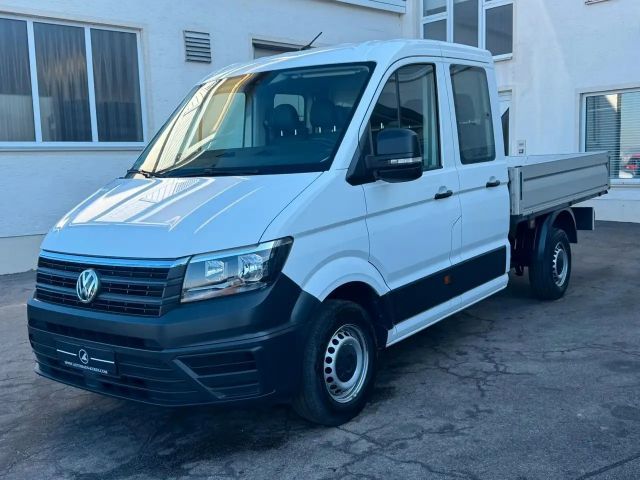 Volkswagen Crafter Pritsche  DoKa 35 FWD lang 7SITZE BT AHK 2022 Diesel