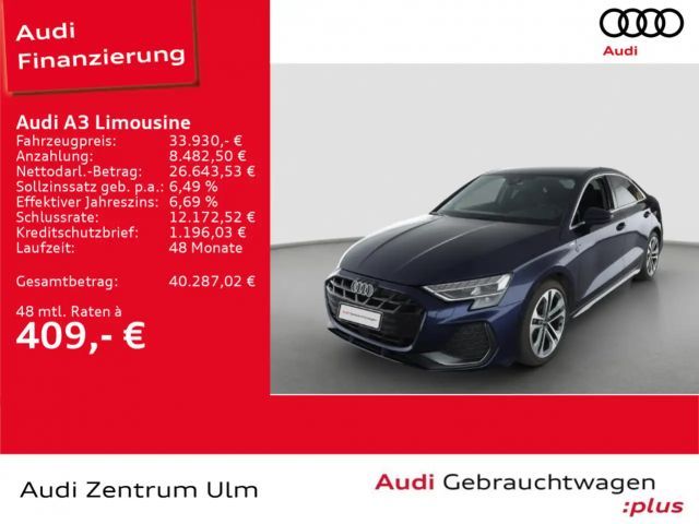Audi A3 S-Line 30 TFSI AHK LED NAVI+ 2025 Benzine