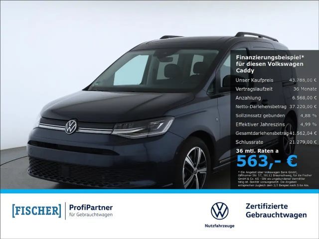 Volkswagen Caddy 2.0TDI 4Motion Dark Label LED STHZ Rear View ACC V 2025 Diesel