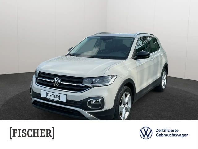 Volkswagen T-Cross 1.0TSI DSG Style LED Navi AHK SHZ Rear View ACC 2021 Benzine