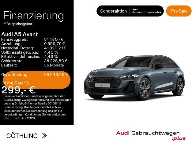 Audi A5 40 TFSI qu 2x S line S tro*Pano*Matrix* 2025 Benzine