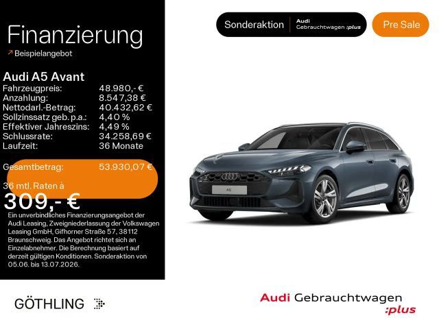 Audi A5 40 TDI qu S tro*Pano*LED+*Virtual*Navi+ 2025 Diesel