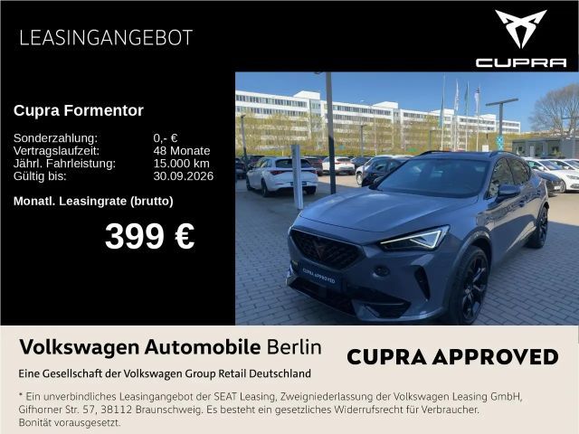 Cupra Formentor VZ 2.0 TSI DSG 4Drive Navi LED SHZ PDC 2023 Benzine