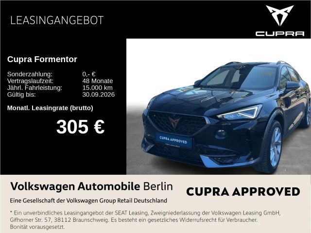 Cupra Formentor 1.4 e-HYBRID DSG Navi LED SHZ PDC 2023 Hybride / Benzine