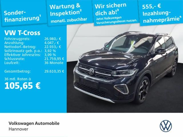 Volkswagen T-Cross 1.5 TSI DSG R-Line Navi AHK LED-Matrix K 2025 Benzine