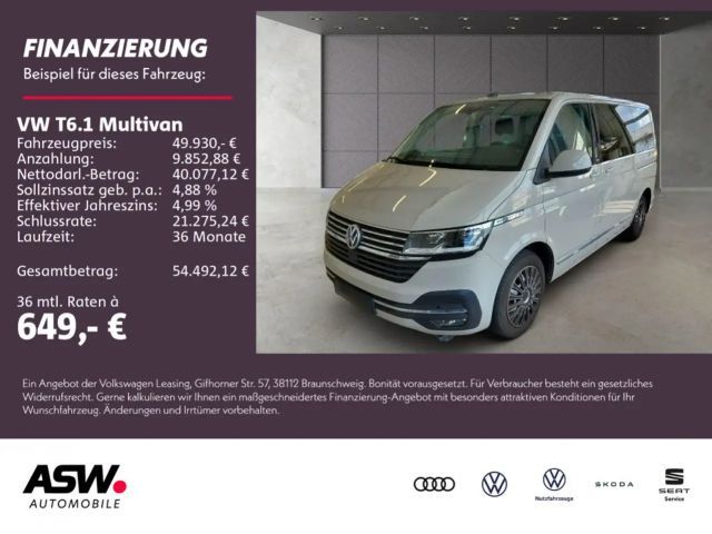 Volkswagen T6.1 Multivan Gen. Six 2.0 TDI DSG Stdhz RFK AHK 2022 Diesel
