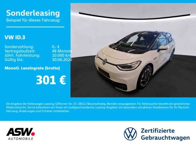 Volkswagen ID.3 Pro Performance LED Navi RFK PANO SHZ AHK 2022 Elektrisch