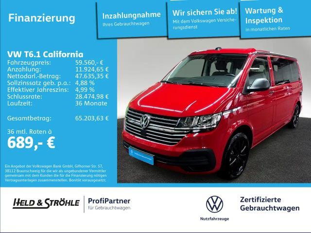 Volkswagen T6.1 California Coast 2.0 TDI DSG  AHK SHZ STHZ 2022 Diesel