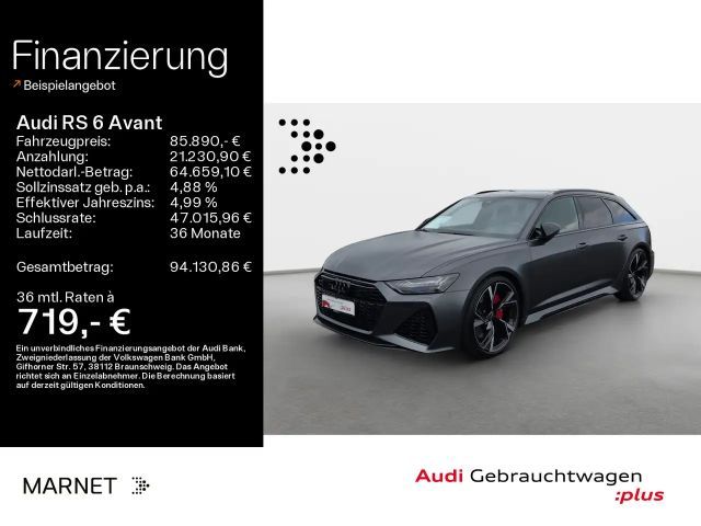 Audi RS6 quattro*Navi*Matrix*Alu*AHK*B&O*HUD*P 2022 Benzine
