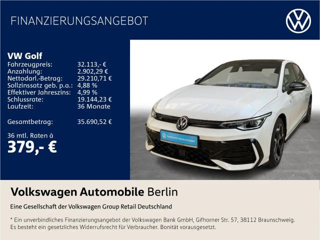 Volkswagen Golf VIII 1.5 eTSI DSG R-Line Navi LED SHZ PDC 2025 Benzine
