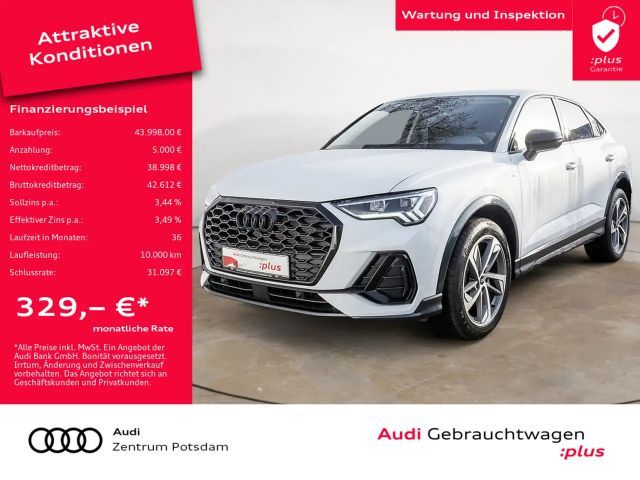 Audi Q3 Sportback S line 35 TFSI LED NAVI AHK VIRT 2025 Benzine