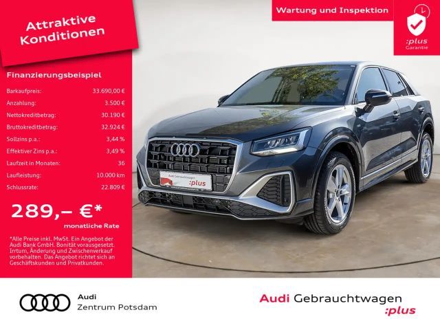 Audi Q2 S line 35 TFSI LED AHK NAVI PDC 2025 Benzine