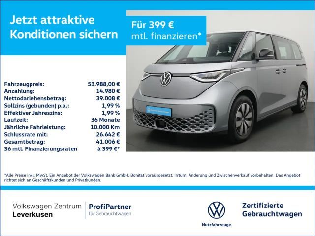 Volkswagen ID. Buzz Pro ACC HUD LED PDC NAVI SHZ 2025 Elektrisch