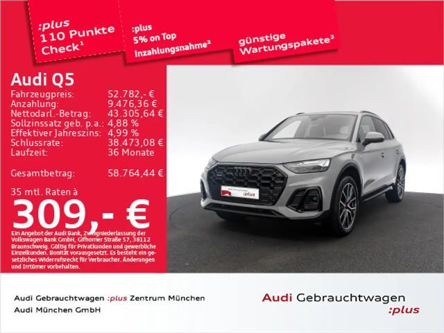 Audi Q5 45 TFSI qu. S tronic 2x S line "nardograu" UP 2024 Benzine