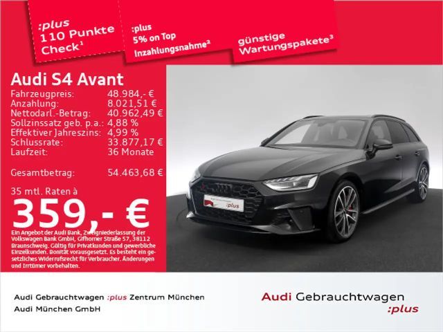 Audi S4 TDI UPE:88" StdHzg/Pano/AHK/Matrix 2023 Diesel