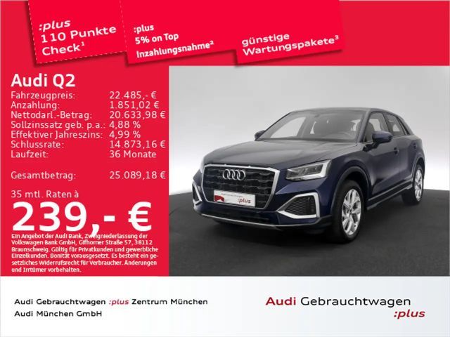 Audi Q2 35 TFSI S tronic Advanced Navi+/LED 2023 Benzine