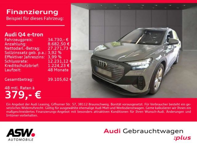 Audi Q4 e-tron Q4 45 e-tron S Line quattro NAVI MATRIX HUD VC 2023 Elektrisch