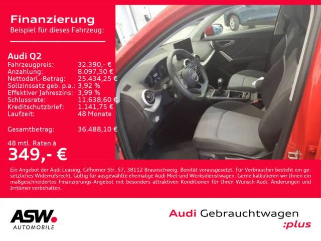 Audi Q2 S line 35TFI Schaltgetriebe NAVI MATRIX PANO 2025 Benzine