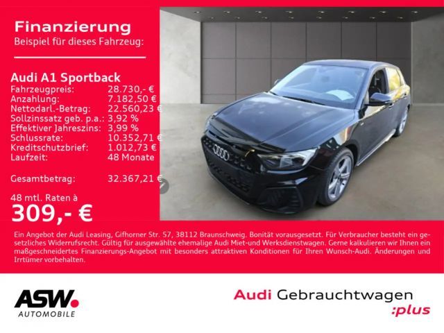 Audi A1 S line 35TFSI Stronic NAVI LED RFK 2023 Benzine