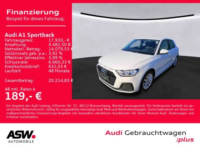 Audi A1 advanced 25TFSI SHZ PDC Car Play 2022 Benzine