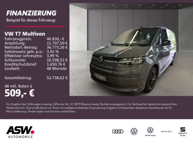 Volkswagen T7 Multivan Life 2.0 TSI DSG AHK Digital Cockpit 2023 Benzine