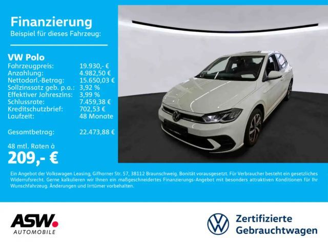 Volkswagen Polo Life 1,0 TSI DSG LED NAVI ACC PDC SHZ VC 2023 Benzine