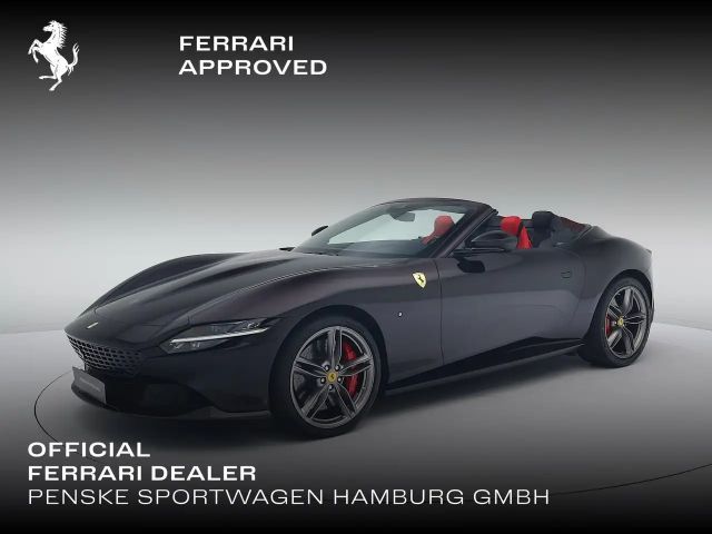 Ferrari Roma Spider - NERO PUROSANGUE - FERRARI HAMBURG 2024 Benzine
