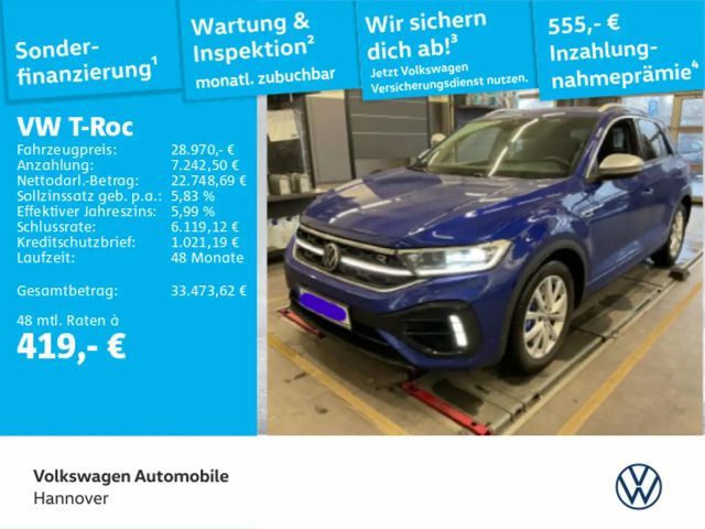 Volkswagen T-Roc R 2.0 TSI DSG 4-Motion IQ LIGHT Navi Kamer 2022 Benzine