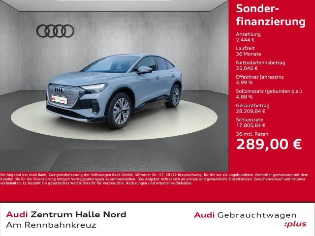 Audi Q4 e-tron Sportback 35 2022 Elektrisch