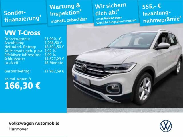 Volkswagen T-Cross 1.0 TSI DSG Style Kamera Dig Cockpit PDC 2023 Benzine