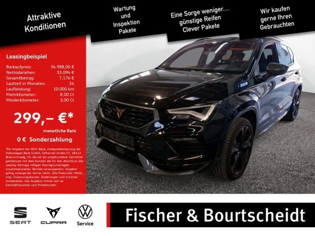 Cupra Ateca 2.0 TSI VZ 4Drive ACC FACEL. LED 360° 2024 Benzine