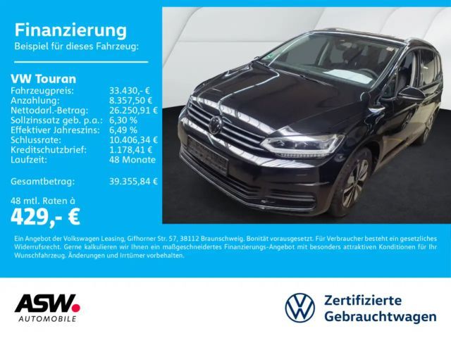 Volkswagen Touran Goal 1.5 TSI DSG LED Navi PDC ACC 7-S AHK 2025 Benzine