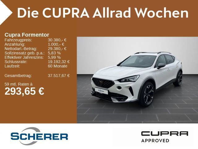 Cupra Formentor VZ 2.0 TSI 4Drive Navi, Pano, SHZ, RFK 2024 Benzine