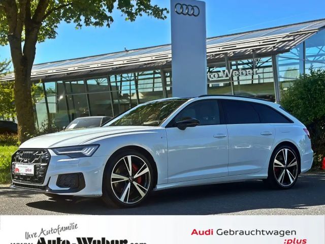 Audi A6 Avant 55TFSIe qu S LINE BLACK PANO HUD AHK 2025 Hybride / Benzine