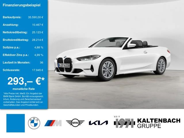 BMW 420 i Cabrio LED SITZBELÜFTUNG ACC NAVI KAMERA 2023 Benzine