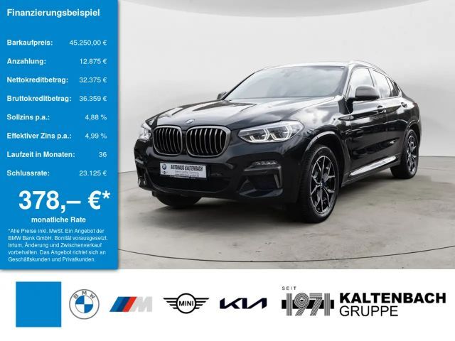 BMW X4 M 40d PANO AHK HUD 360° LED STANDHZ W-LAN 2021 Diesel