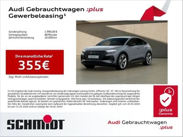 Audi Q4 e-tron Sportback 40 S line LM21 AHK ACC Matrix LED HUD... 2025 Elektrisch