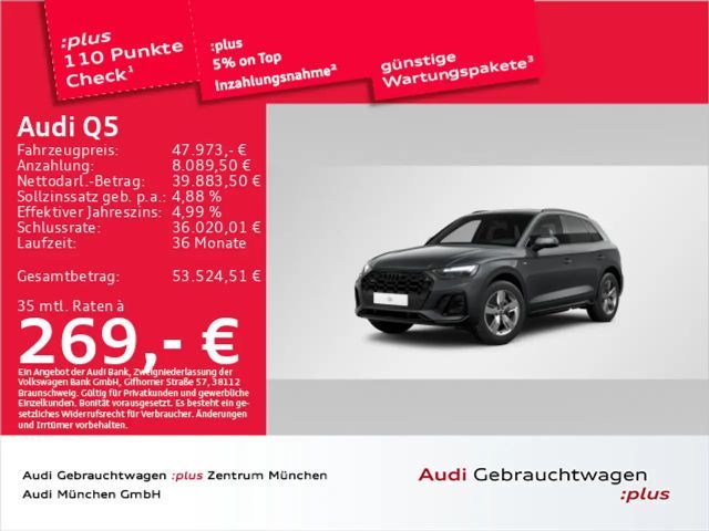 Audi Q5 40 TDI qu. 2x S line AHK/HuD/Pano 2024 Diesel