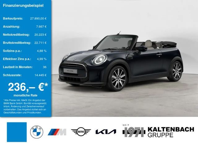 MINI Cooper Cabrio Sidewalk Edition FACEL. LED SHZ 2023 Benzine