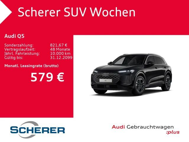 Audi Q5 TFSI 150 kW S tronic RFK AHK SHZ 2025 Benzine