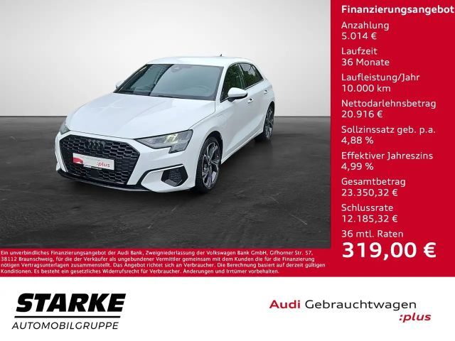 Audi A3 Sportback 40 TFSI e S tronic NaviPlus SHZ Kamer... 2023 Hybride / Benzine