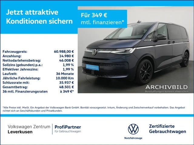 Volkswagen T7 Multivan Style eHybrid 4MOTION AHK 7SITZE 2025 Hybride / Benzine